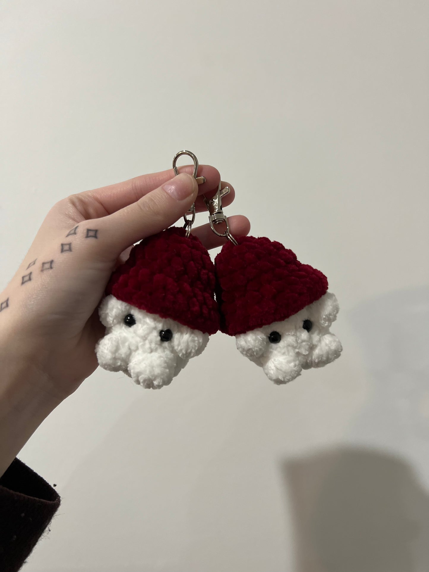 Mushroom boy keychain