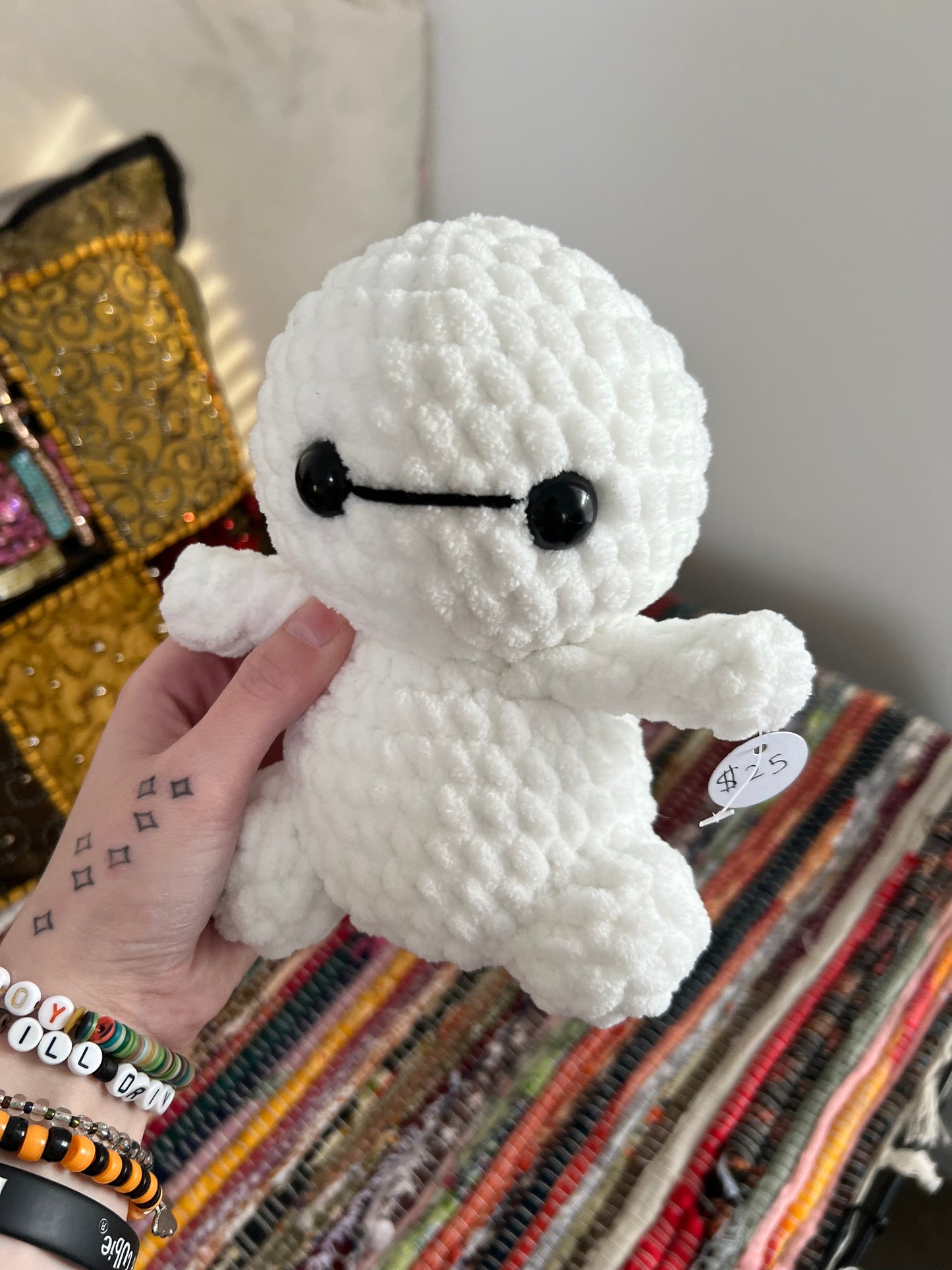 Medical assistant cartoon plushie
