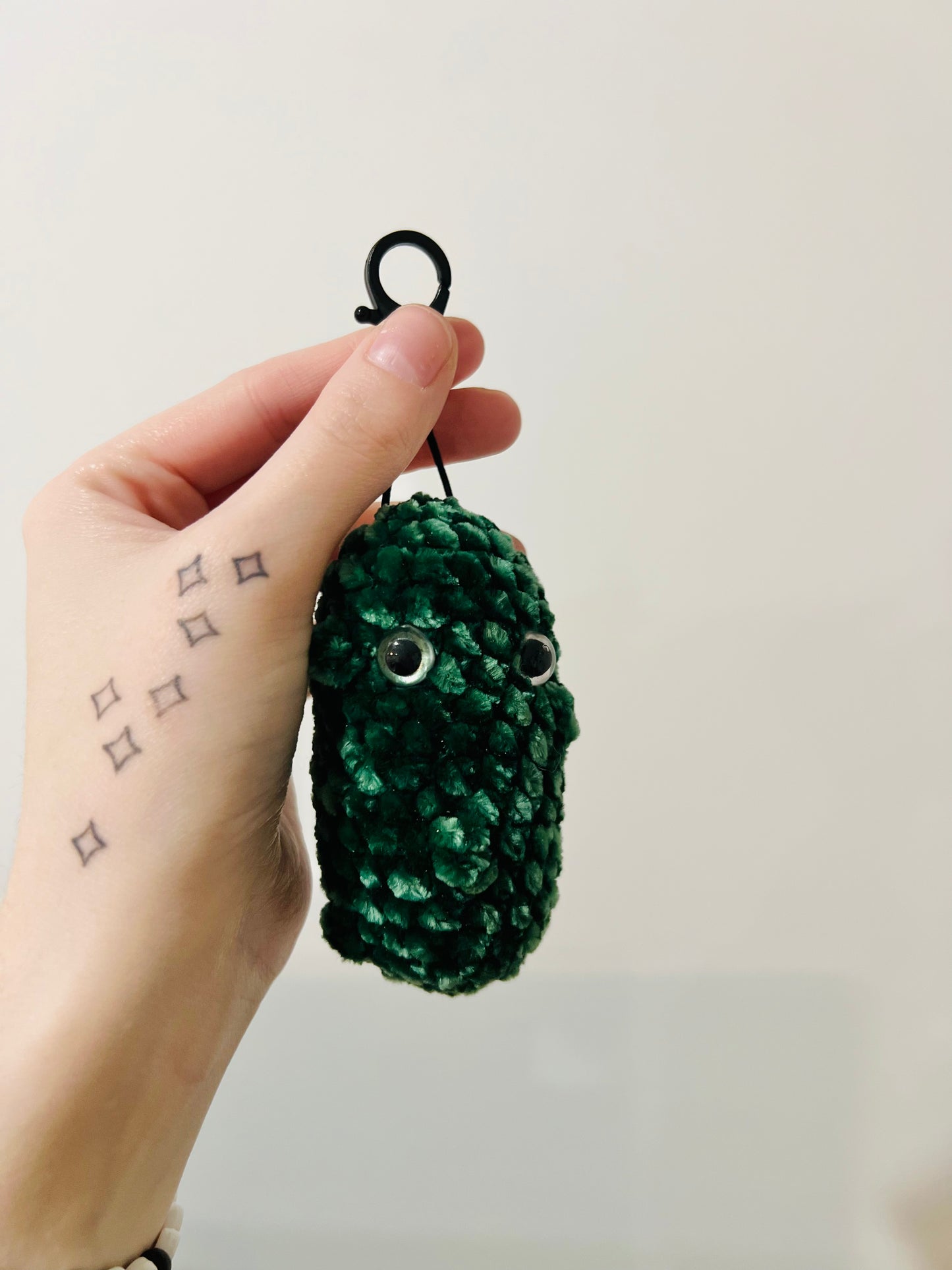 Pickle keychain