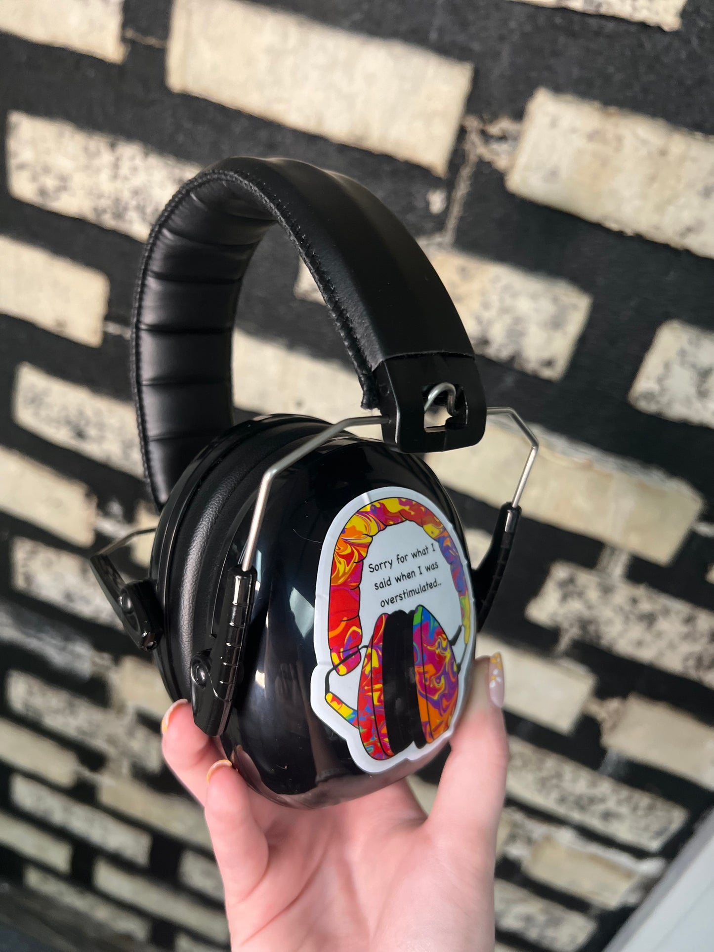 Sorry for what I said when I was overstimulated/sensory overload sticker